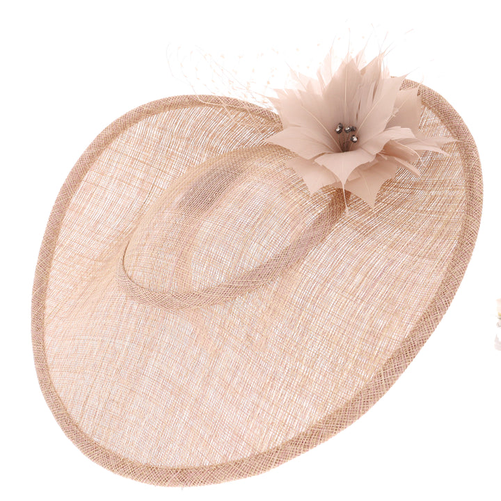Metallic Rose Gold Headband Fascinator