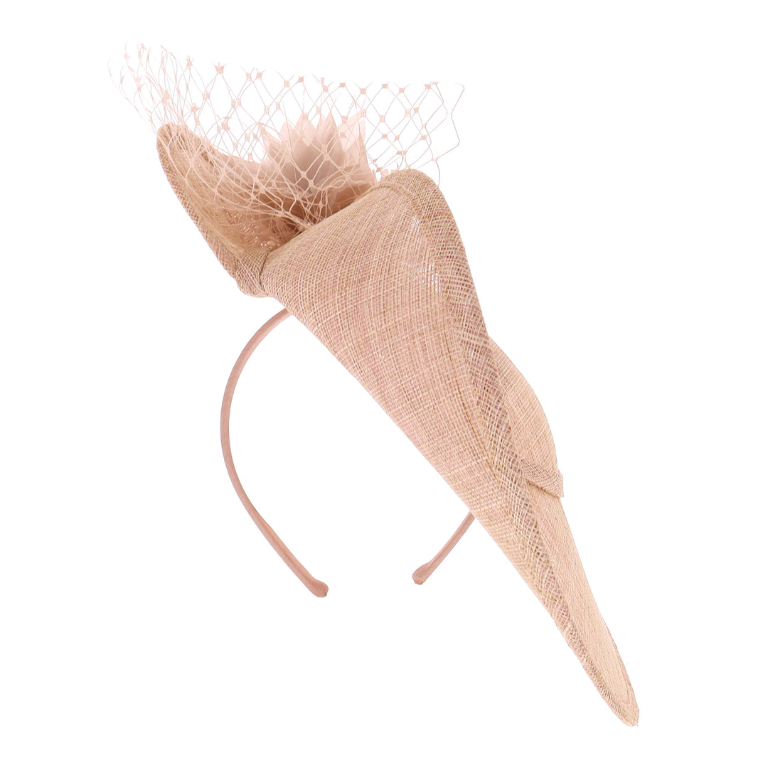 Metallic Rose Gold Headband Fascinator