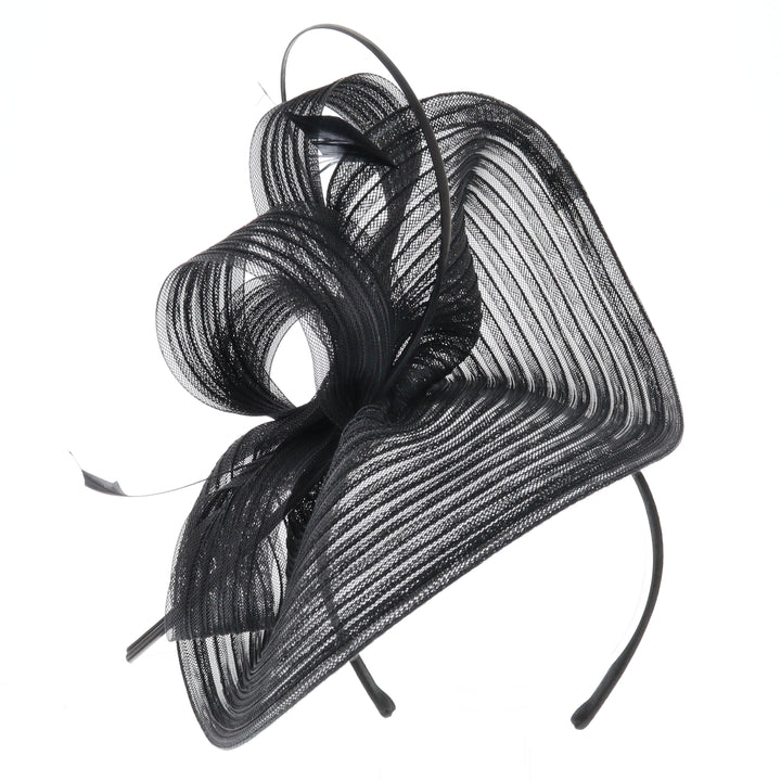 Black Headband Fascinator (5229)