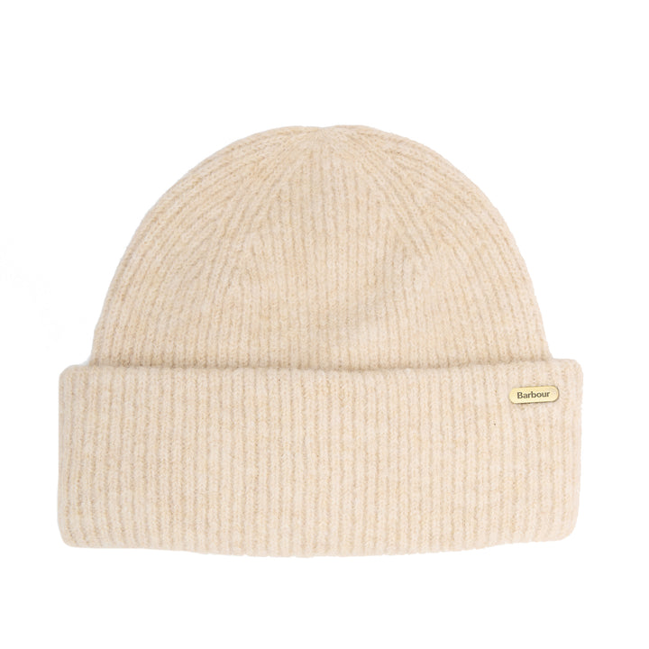 Barbour Enid Knitted Beanie Hat, Birch