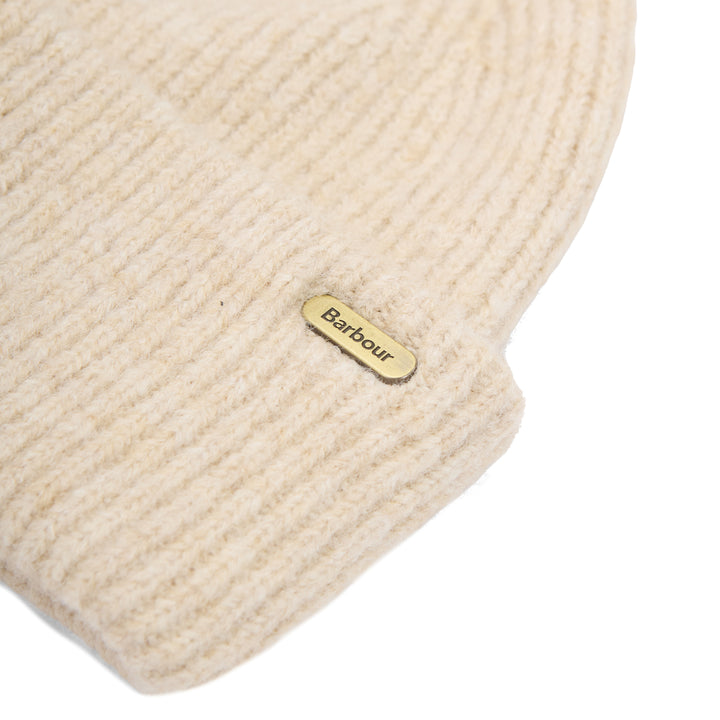 Barbour Enid Knitted Beanie Hat, Birch