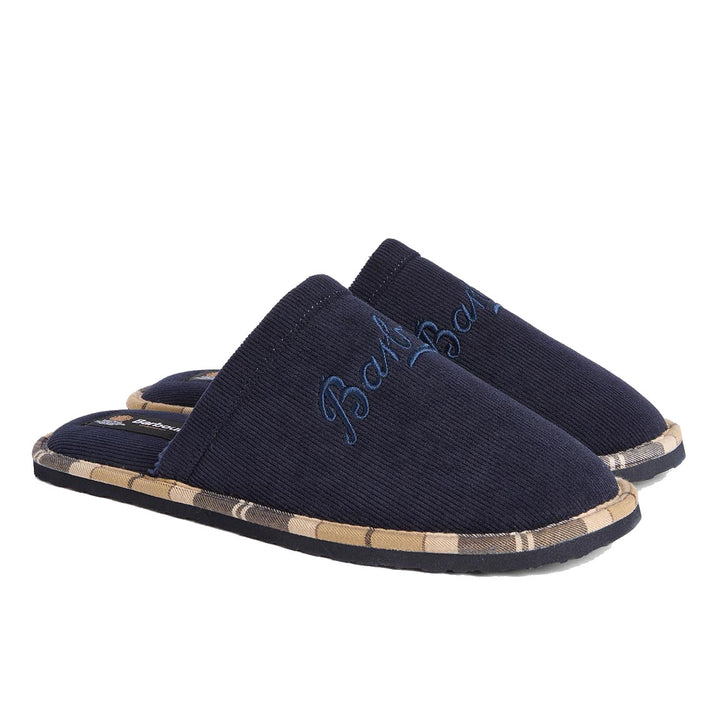 Barbour Everlee Mule Slippers - Navy