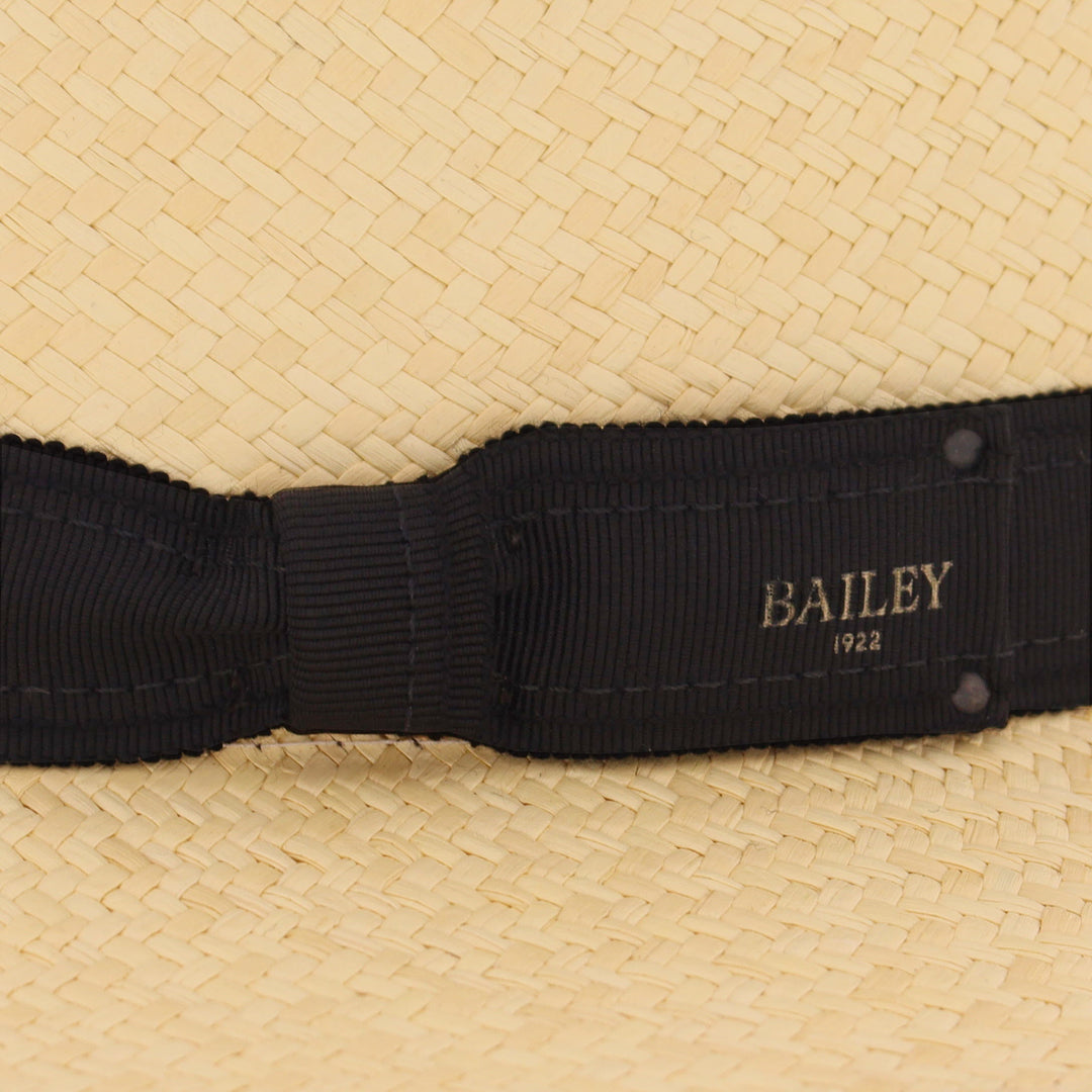 Bailey Brooks Natural Panama with Black Band