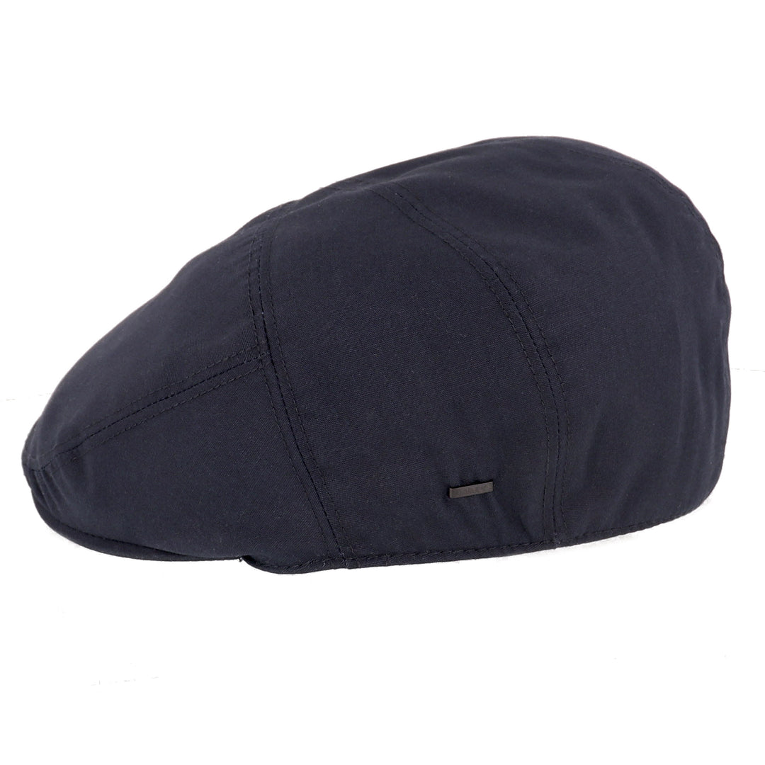 Bailey Graham Water Resistant Flat Cap - Navy