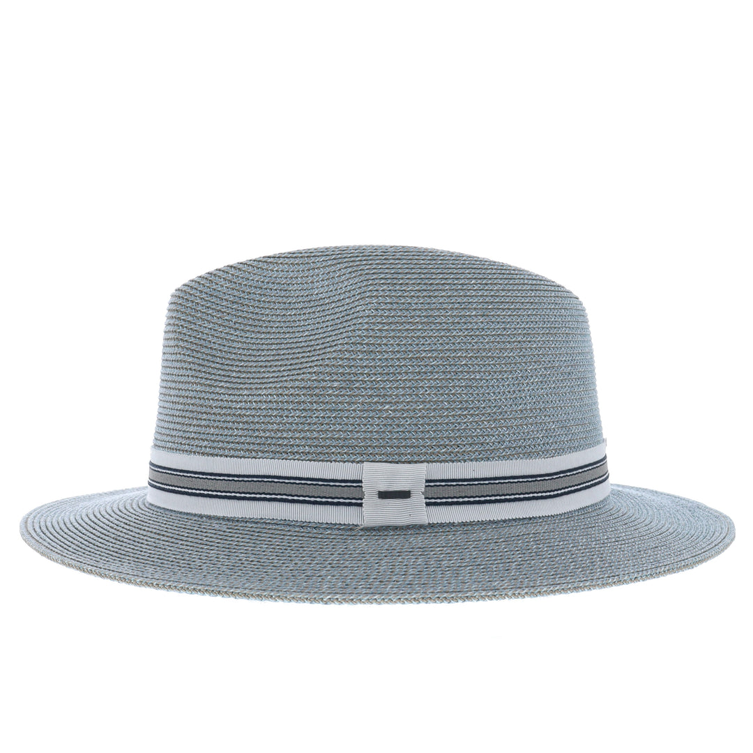 Bailey Braided Hester Summer Fedora in Light Blue