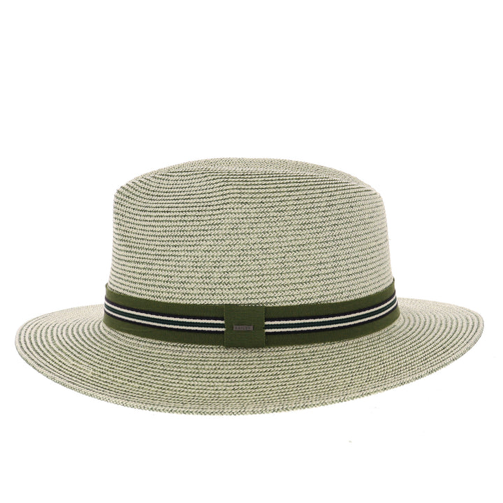 Bailey Braided Hester Summer Fedora in Matcha Green