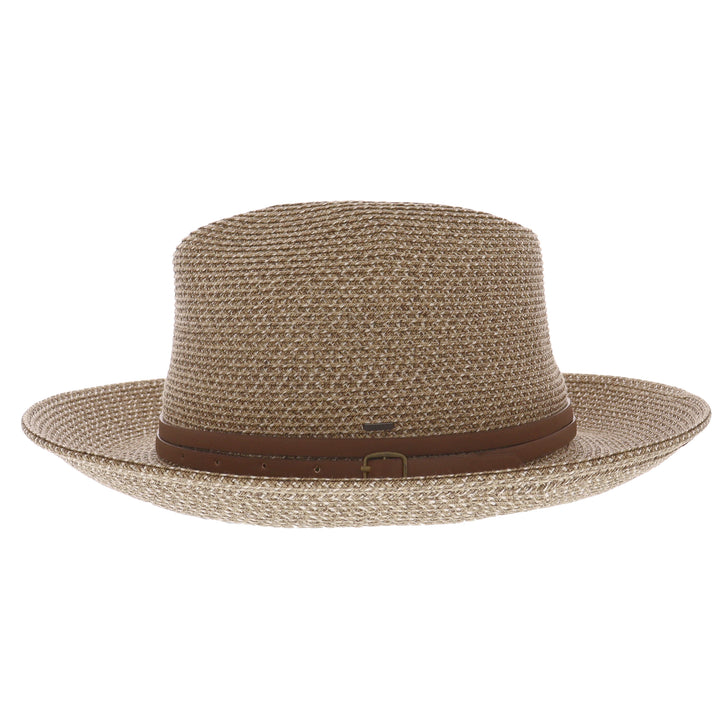 Bailey Balans Roll Up Traveller Hat in Mushroom