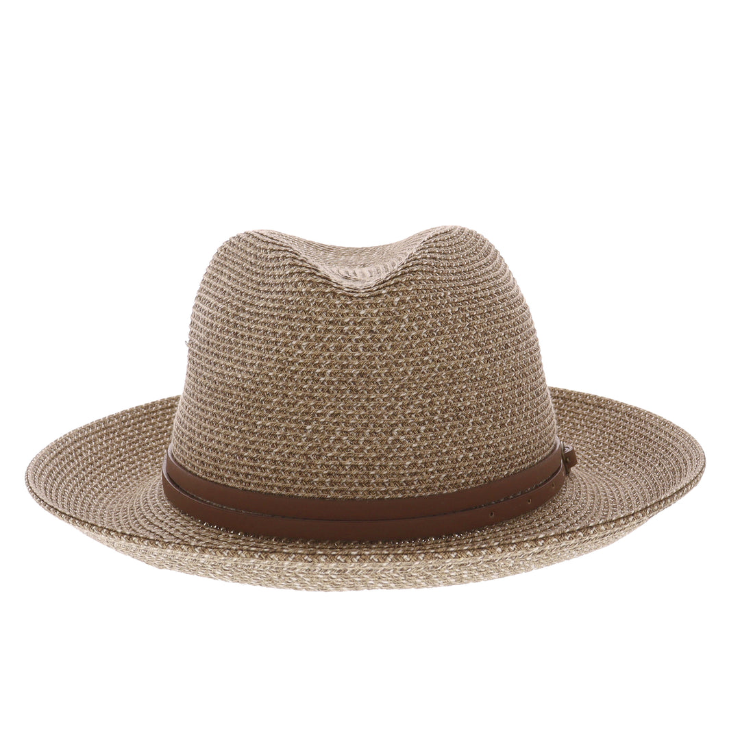 Bailey Balans Roll Up Traveller Hat in Mushroom