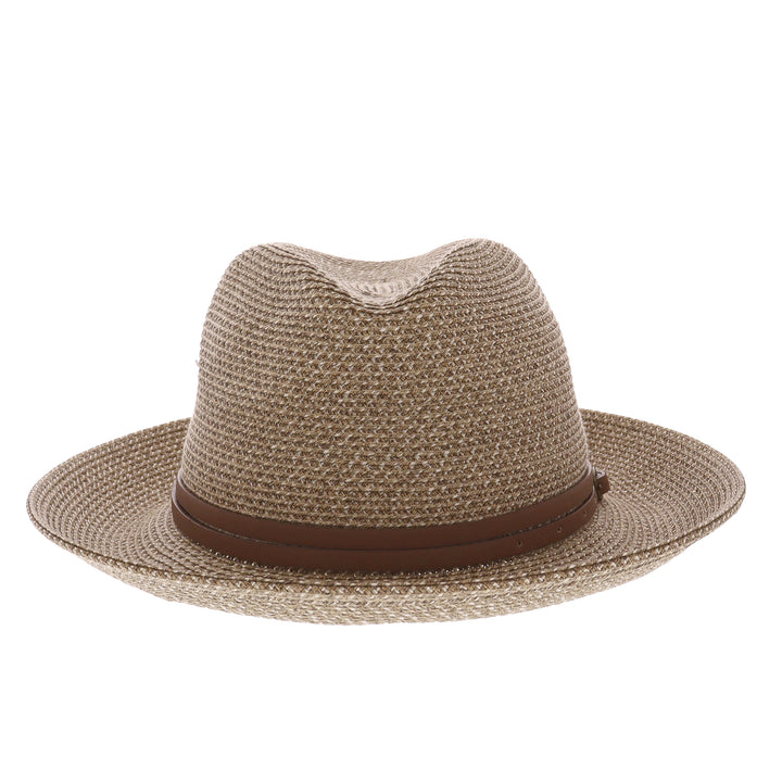 Bailey Balans Roll Up Traveller Hat in Mushroom