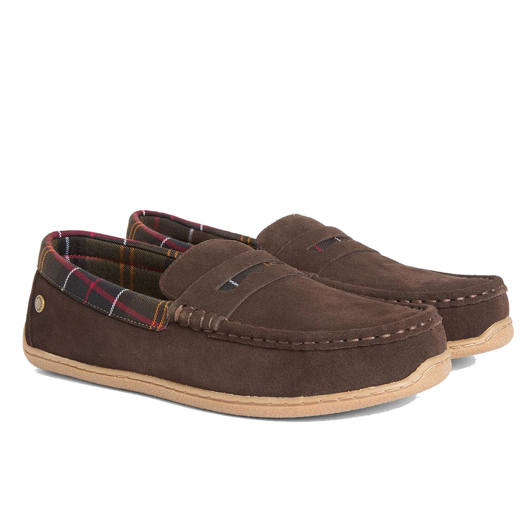 Barbour Albert Loafer Slippers - Brown