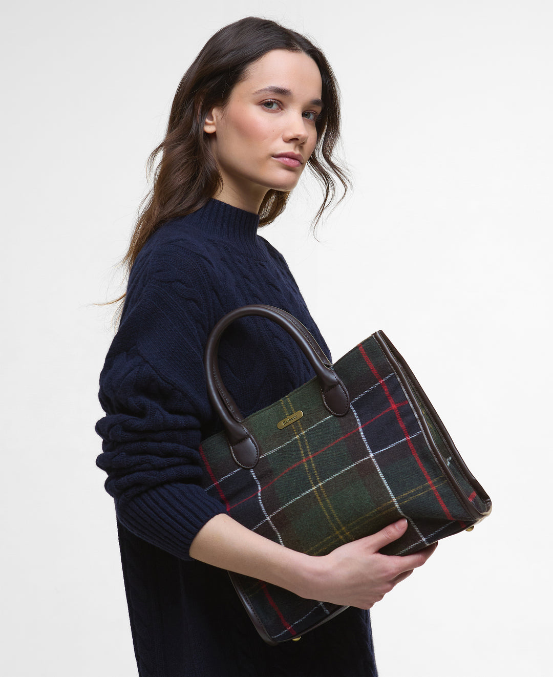 Barbour Barrhill Classic Tartan Tote Bag