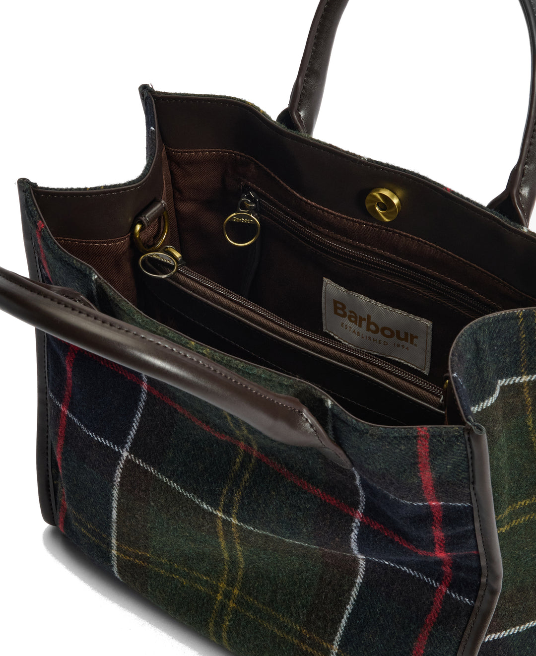 Barbour Barrhill Classic Tartan Tote Bag