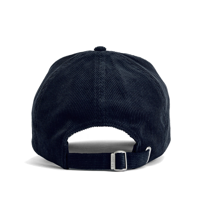 Barbour Bayfield Corduroy Baseball Cap in Navy