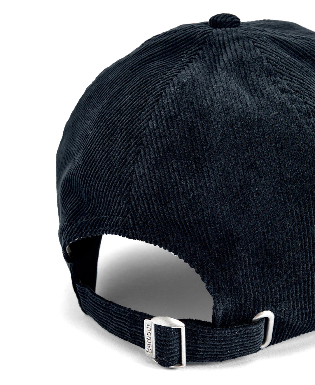 Barbour Bayfield Corduroy Baseball Cap in Navy