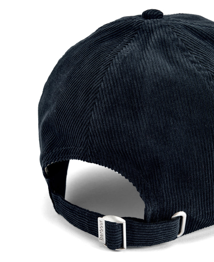Barbour Bayfield Corduroy Baseball Cap in Navy