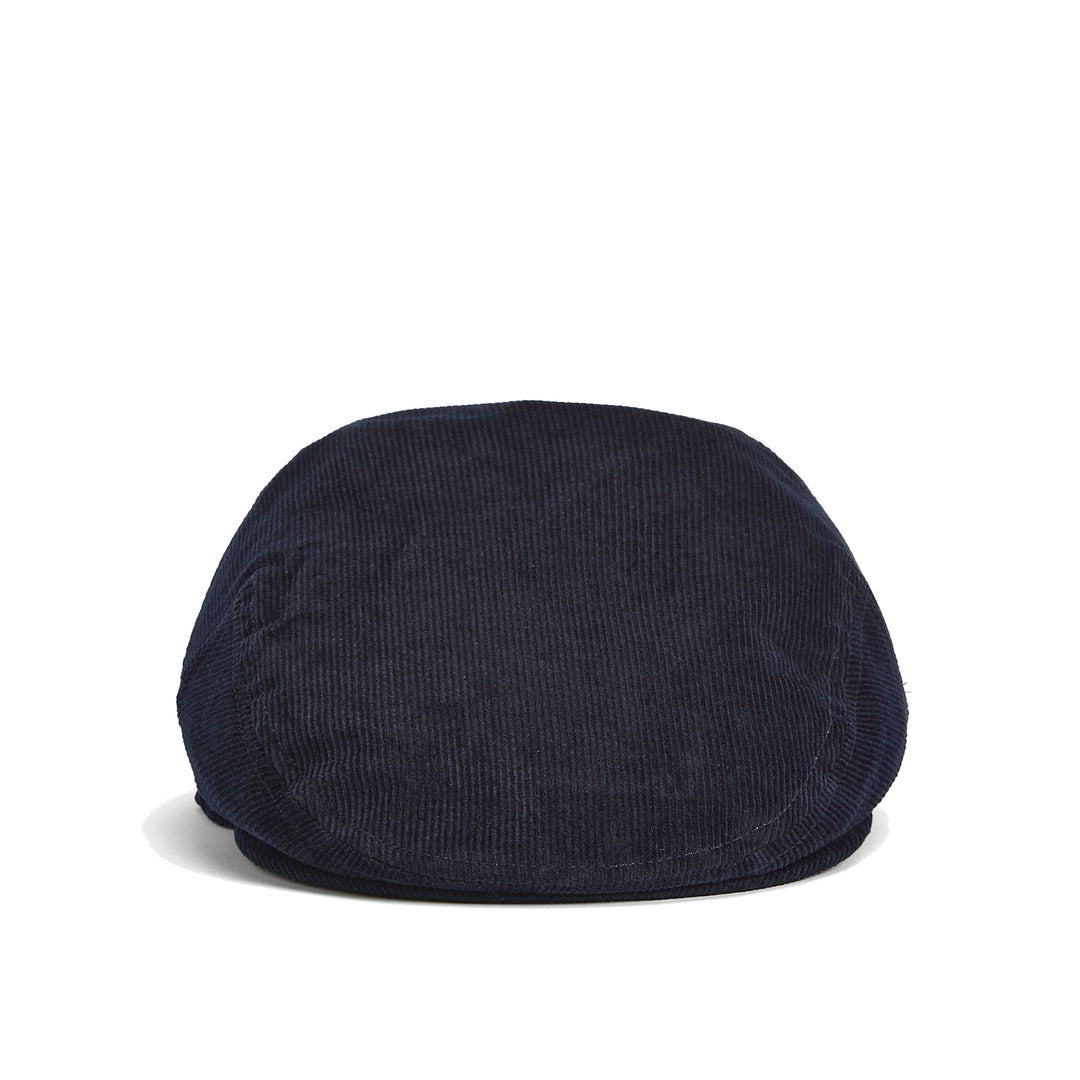 Barbour Bayfield Corduroy Flat Cap in Navy