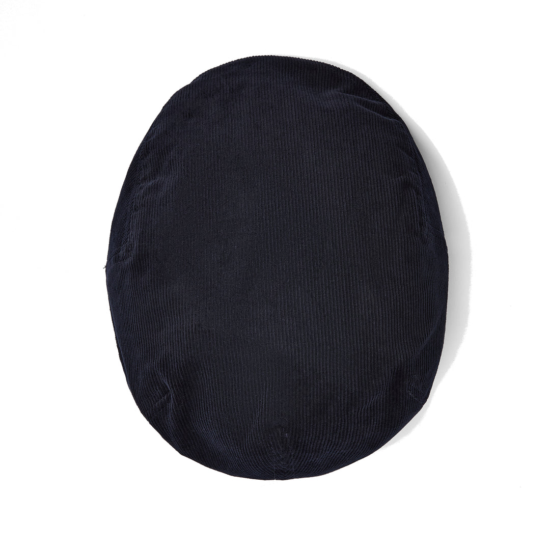 Barbour Bayfield Corduroy Flat Cap in Navy