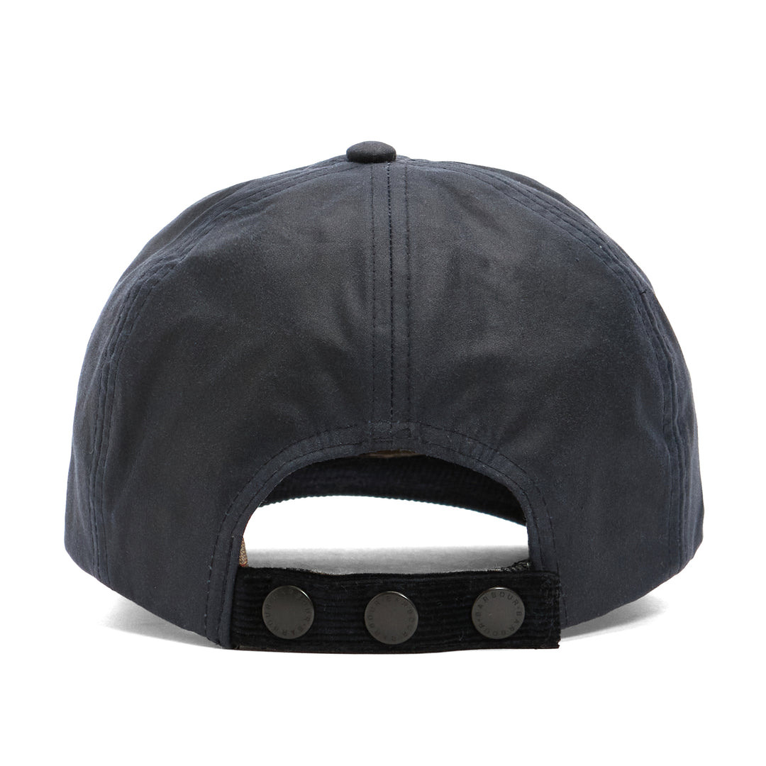 Barbour Women's Beadnell Waxed Baseball Cap in Navy