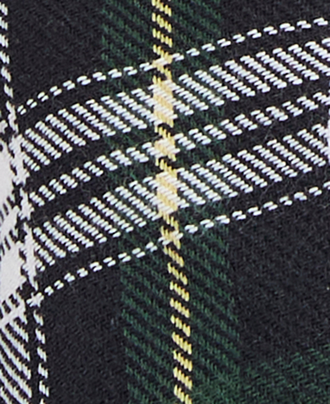 Barbour Benson Tartan Baseball Cap Green/Tan