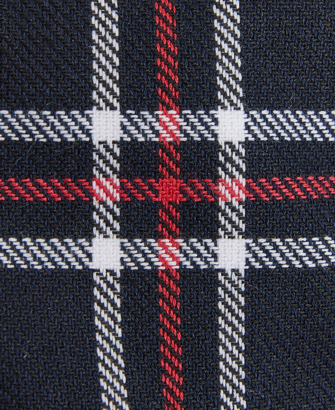 Barbour Benson Tartan Baseball Cap Navy