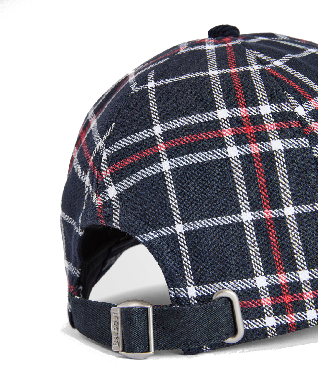 Barbour Benson Tartan Baseball Cap Navy