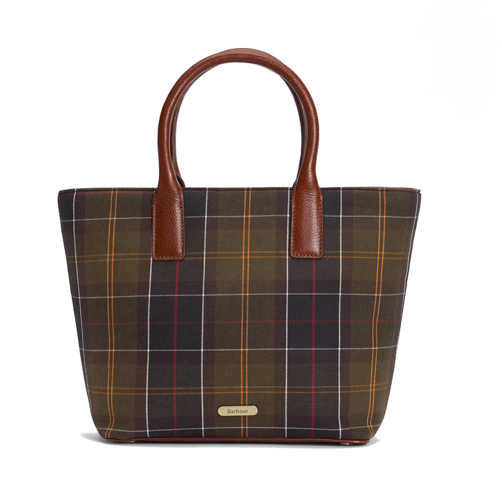 BARBOUR BIRCH TARTAN TOTE BAG