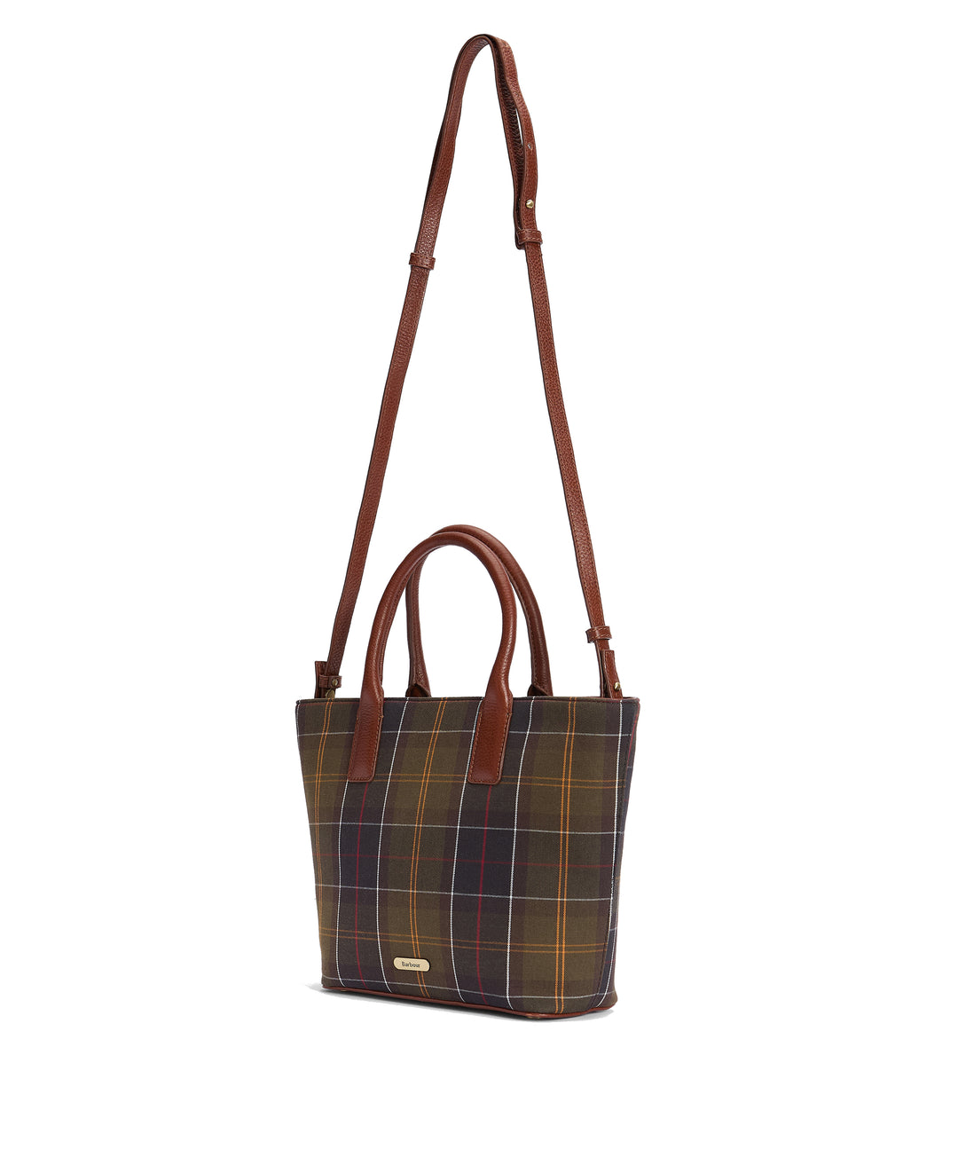 BARBOUR BIRCH TARTAN TOTE BAG