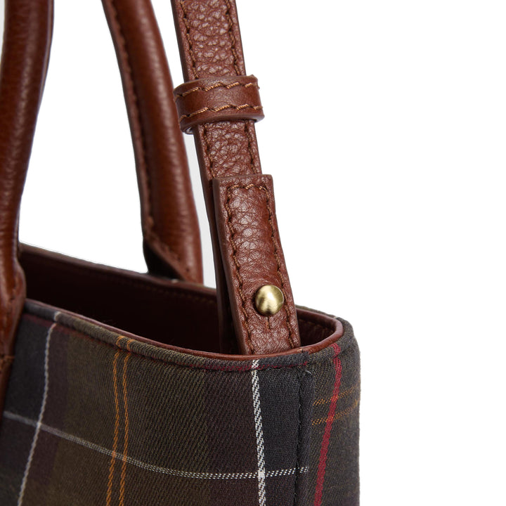 BARBOUR BIRCH TARTAN TOTE BAG