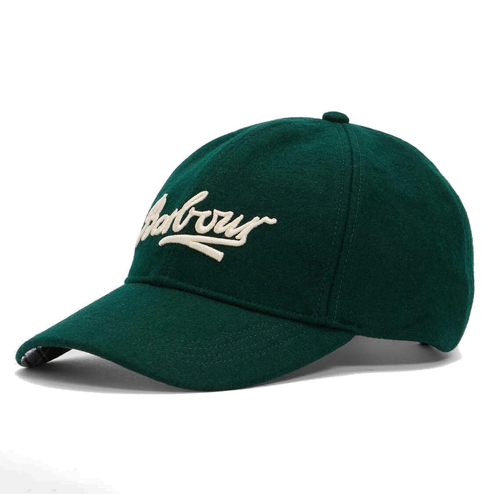 Barbour Bowery Baseball Cap Forest Green