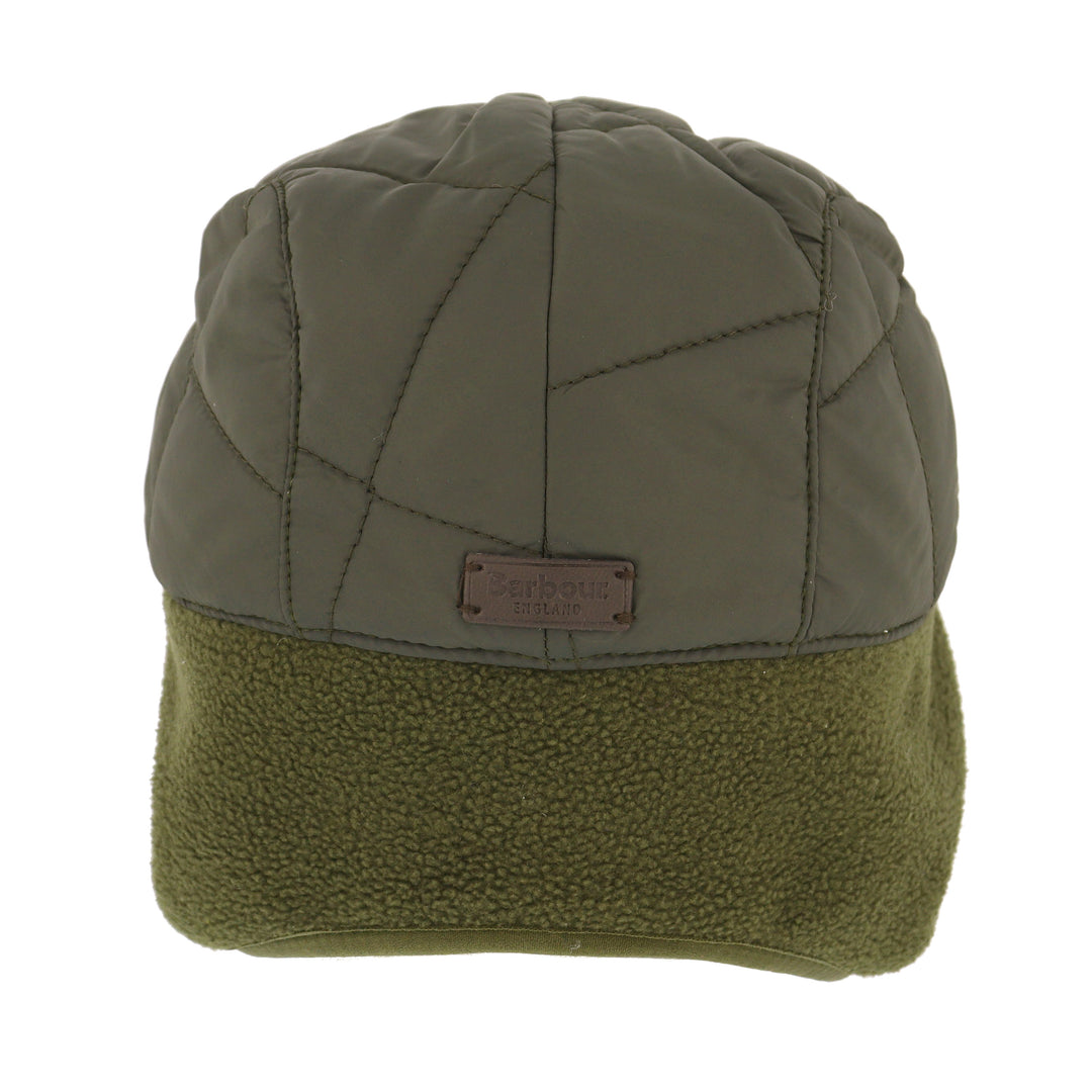 Barbour Burford Earflap Cap in Olive