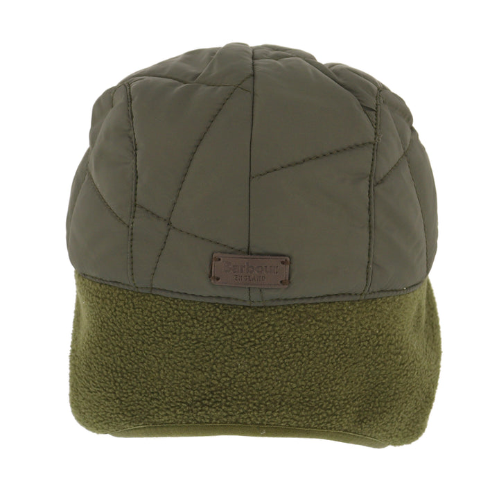 Barbour Burford Earflap Cap in Olive