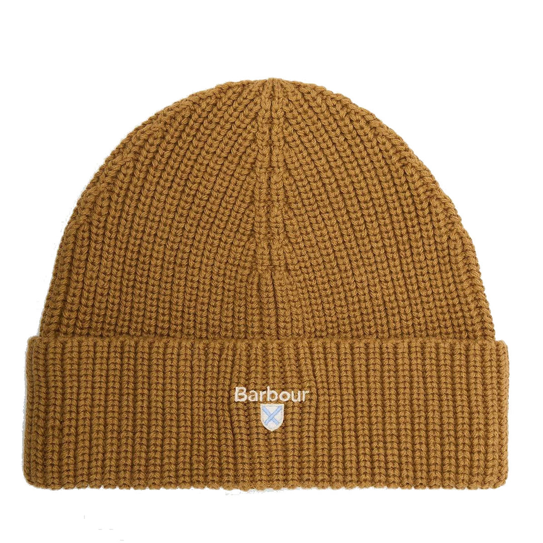 Barbour Cascade Beanie Hat in Cumin