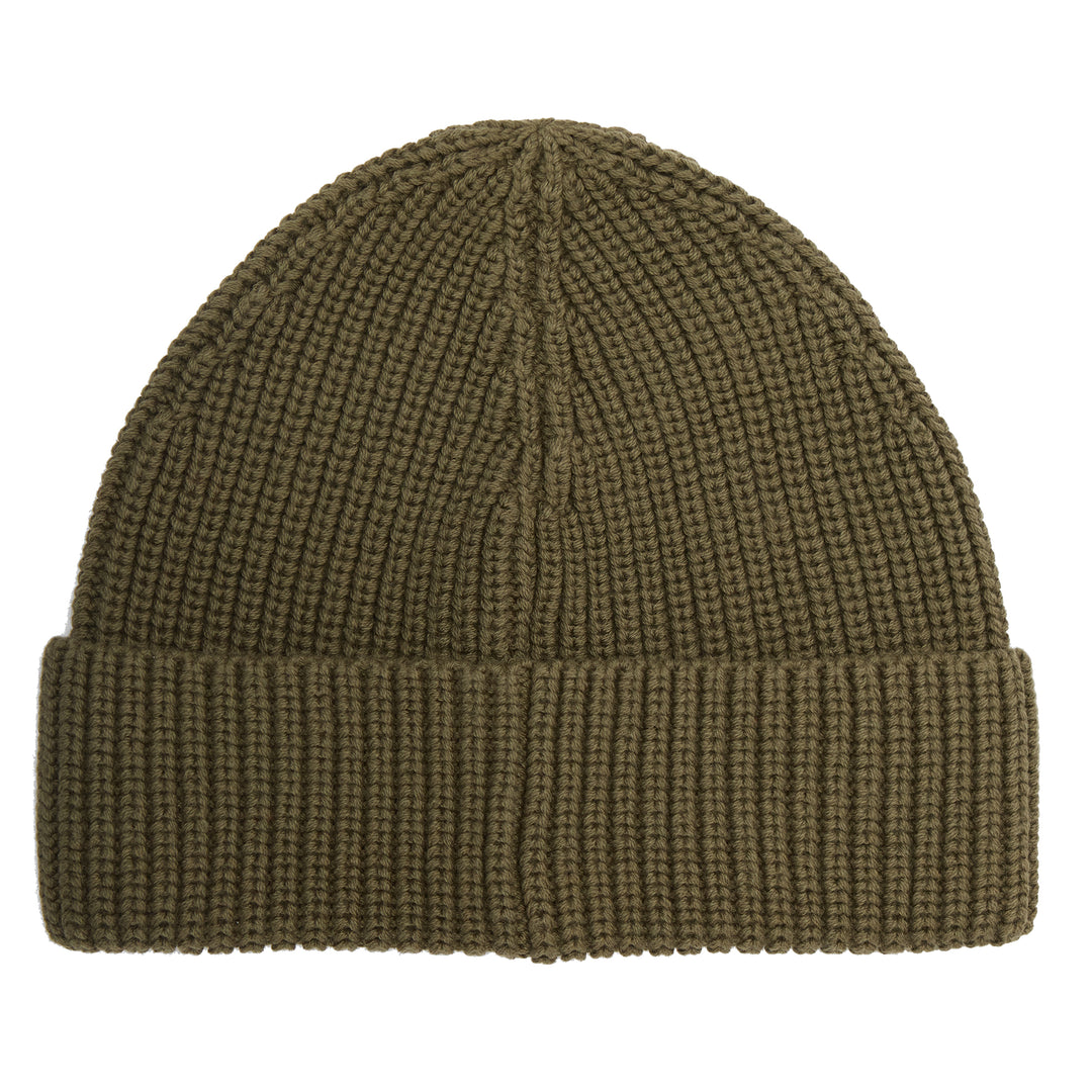 Barbour Cascade Beanie Hat in Olive