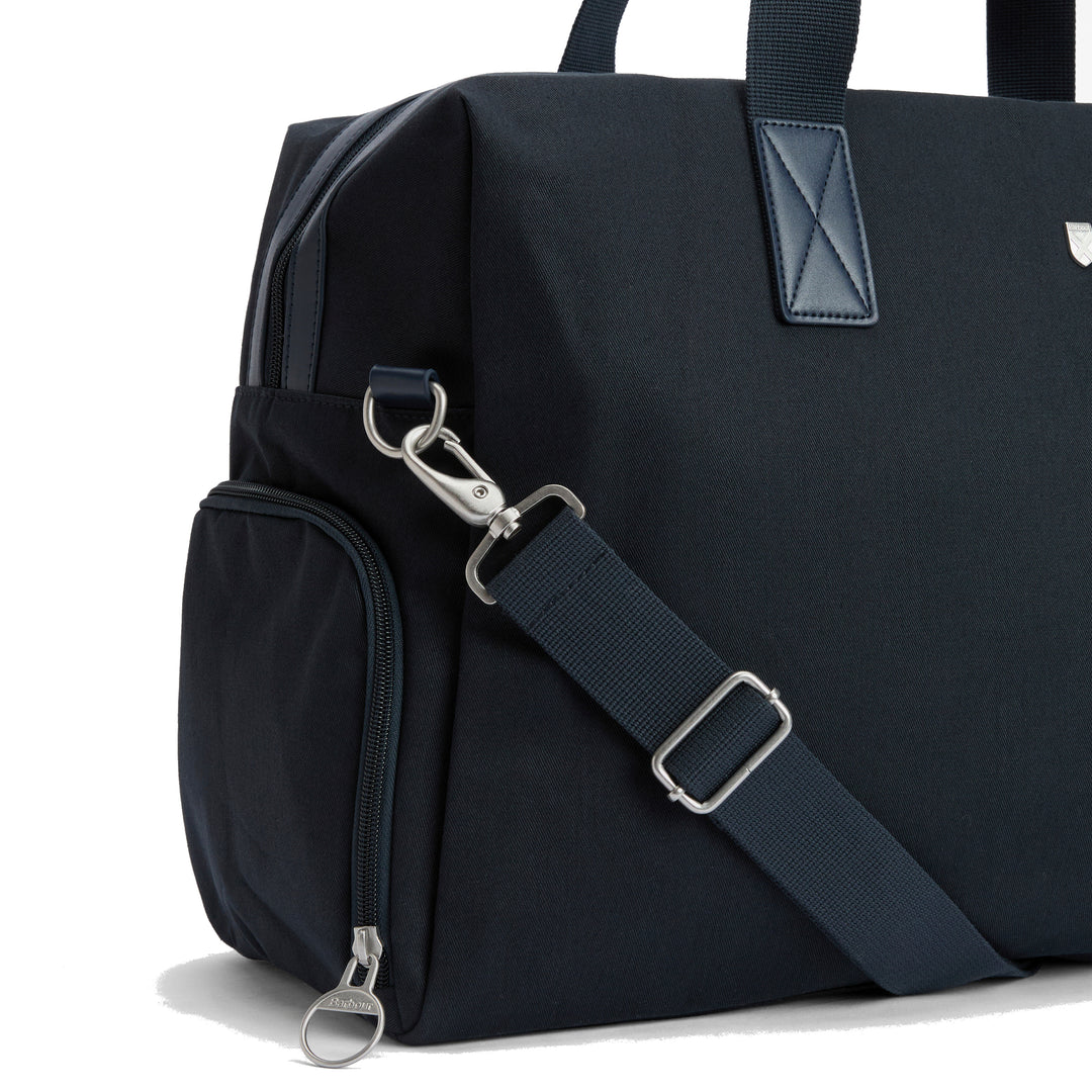 Barbour Cascade Navy City Travel Holdall Bag