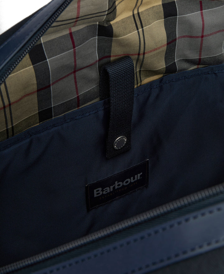 Barbour Cascade Navy City Travel Holdall Bag
