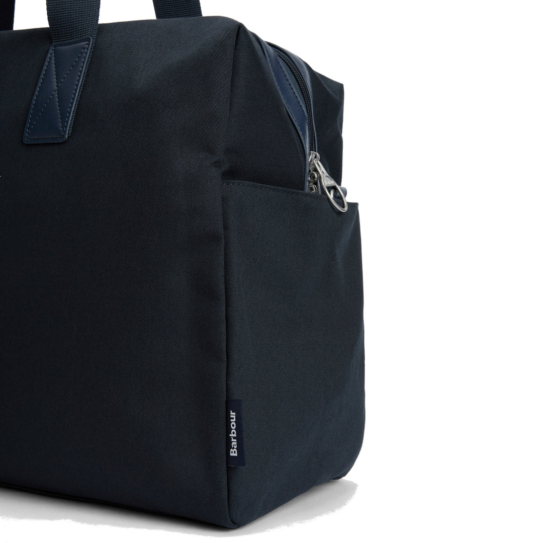 Barbour Cascade Navy City Travel Holdall Bag
