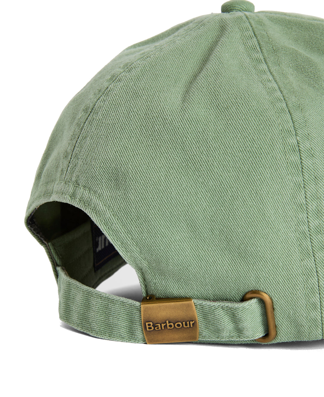 Barbour Cascade Adjustable Cotton Baseball Cap in Loden Green