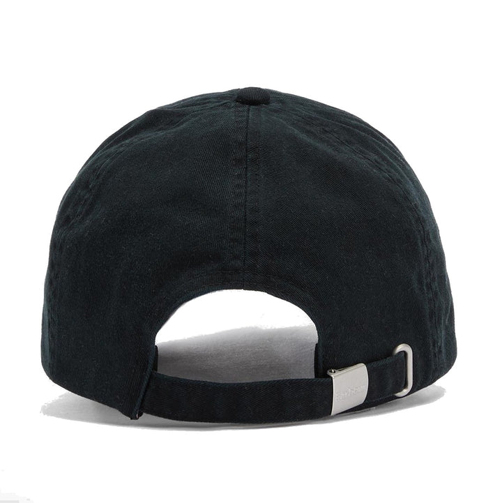 Barbour Cascade Adjustable Cotton Baseball Cap in Black