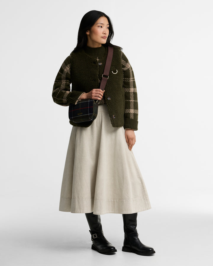Barbour Contin Tartan Crossbody Bag