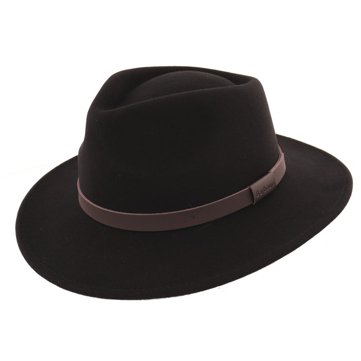 Barbour Crushable Bushman Hat Black