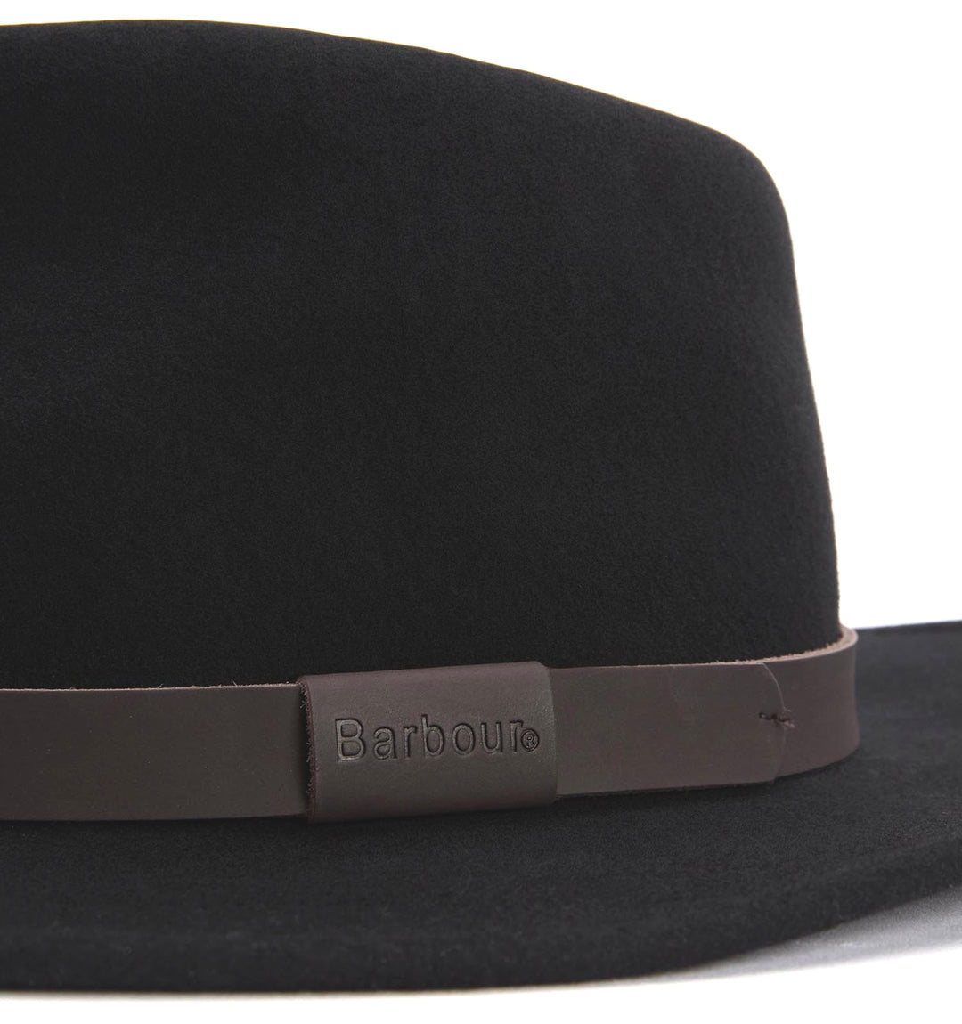 Barbour Crushable Bushman Hat Black