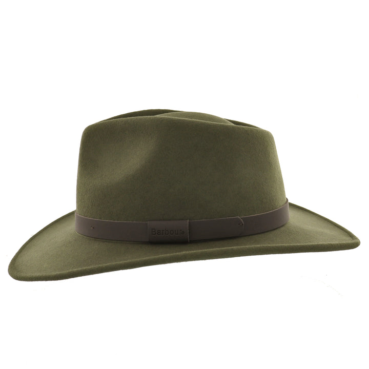 Barbour Crushable Bushman Hat Olive