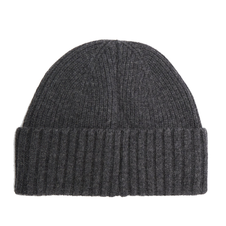 Barbour Danforth Wool & Cashmere Beanie Hat in Charcoal