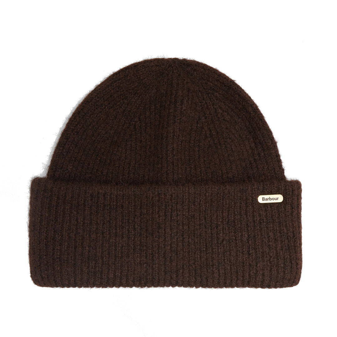 Barbour Enid Knitted Beanie Hat, Rustic