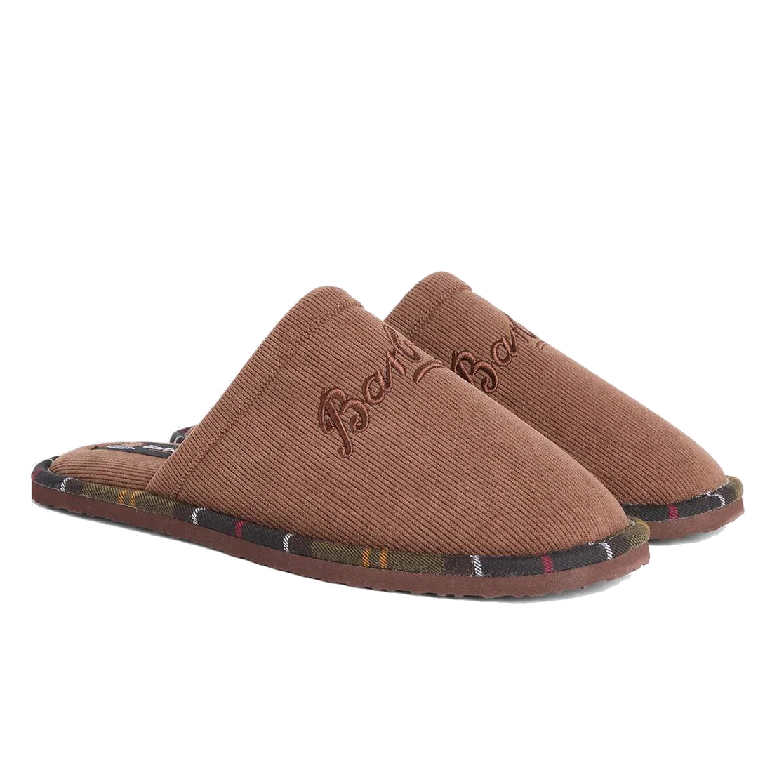 Barbour Everlee Mule Slippers - Brown