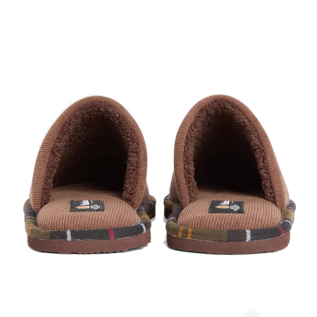 Barbour Everlee Mule Slippers - Brown