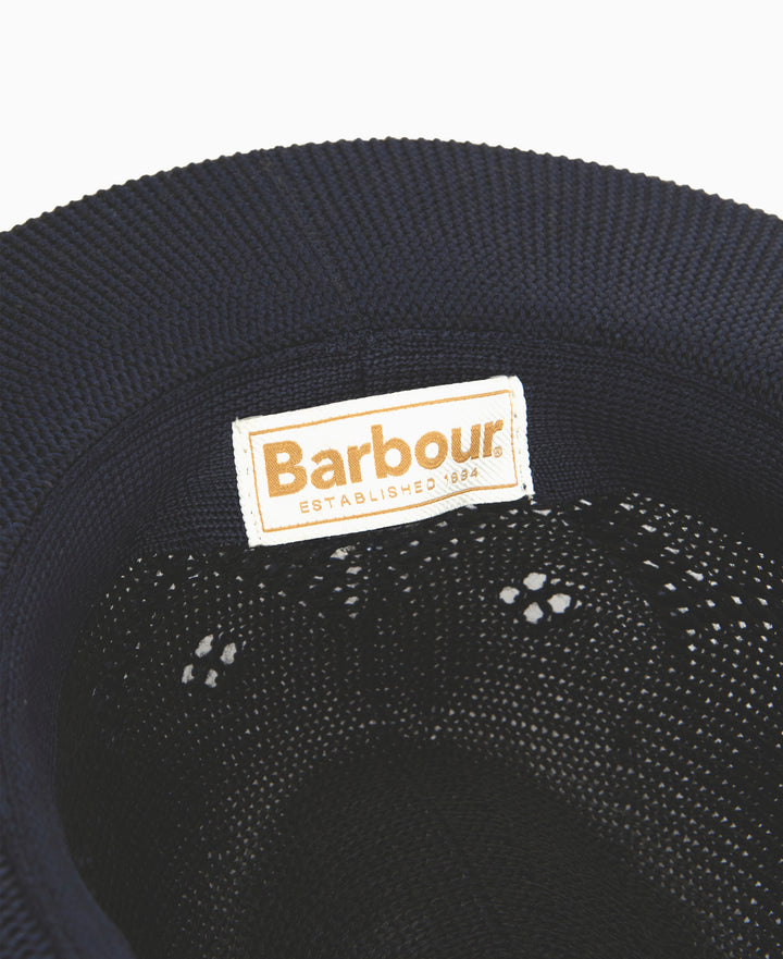 Barbour Women's Flowerdale Summer Fedora Hat in Navy