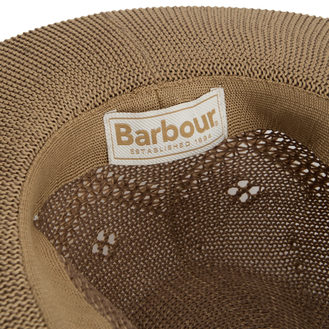 Barbour Women's Flowerdale Summer Fedora Hat in Natural