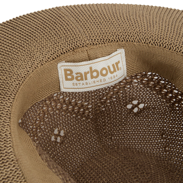 Barbour Women's Flowerdale Summer Fedora Hat in Natural