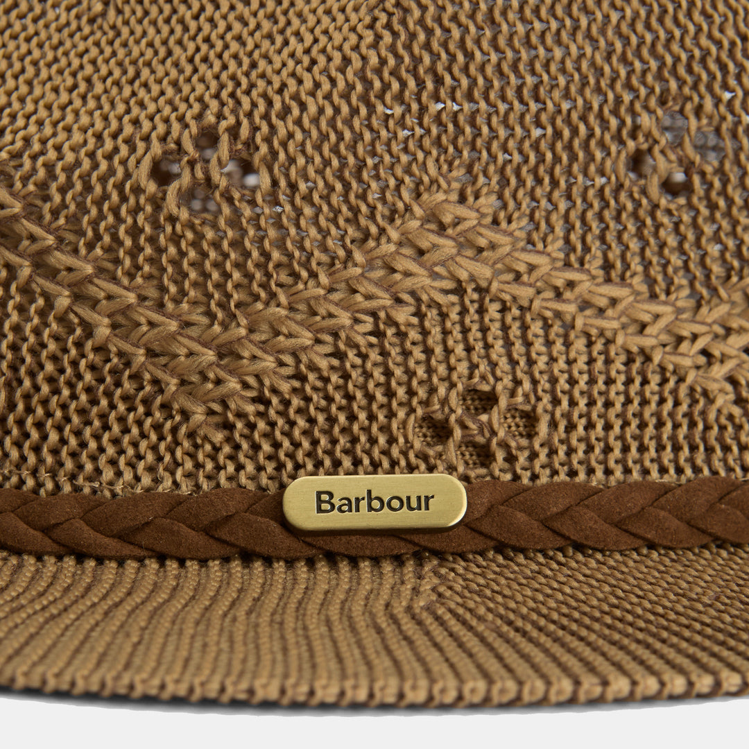 Barbour Women's Flowerdale Summer Fedora Hat in Natural